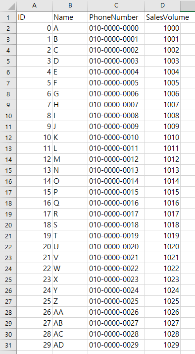 dynamic query