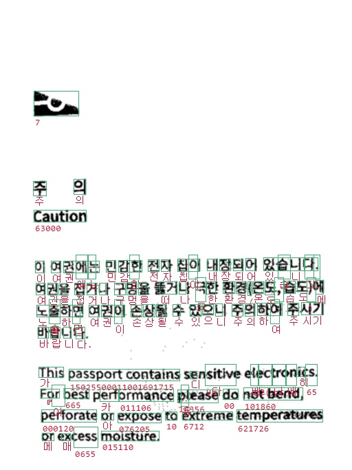 Korean recognition
